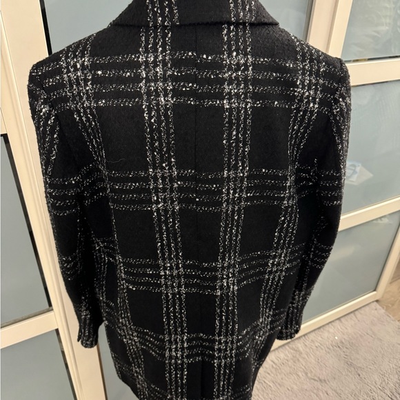 All Saints Astrid Double Breasted Check Jacket - Picture 4 of 16